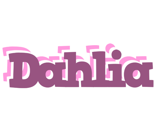 Dahlia relaxing logo