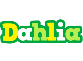 Dahlia soccer logo