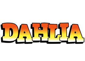 Dahlia sunset logo
