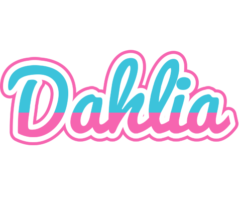 Dahlia woman logo