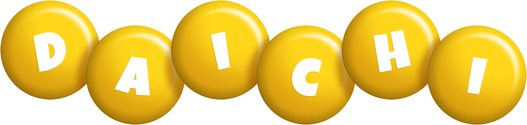 Daichi candy-yellow logo