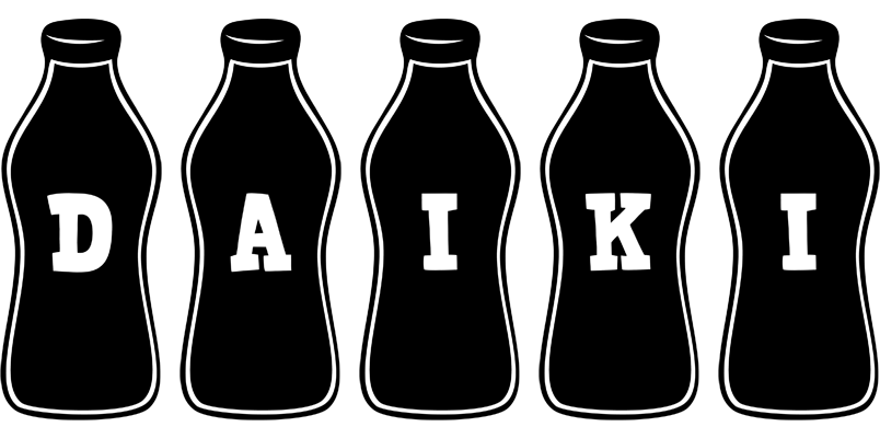 Daiki bottle logo