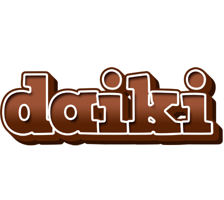 Daiki brownie logo