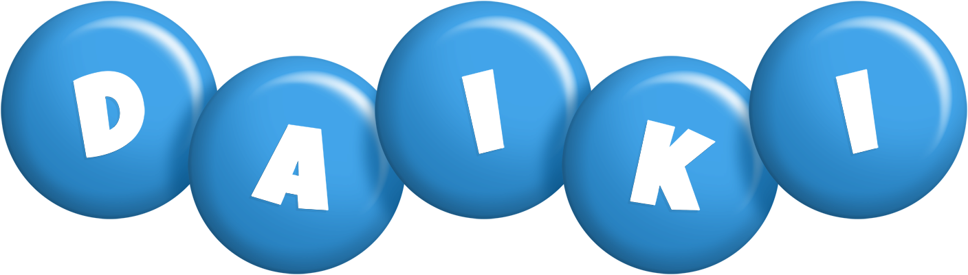 Daiki candy-blue logo