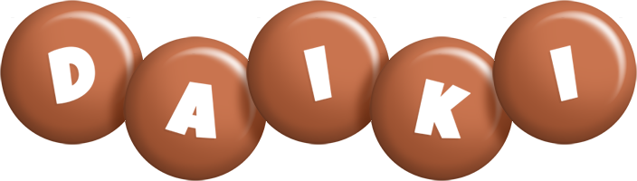 Daiki candy-brown logo