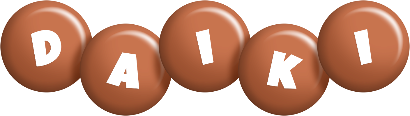 Daiki candy-brown logo