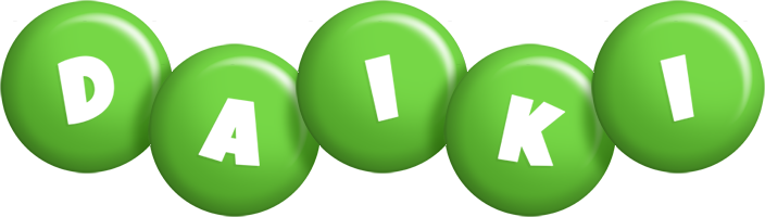 Daiki candy-green logo