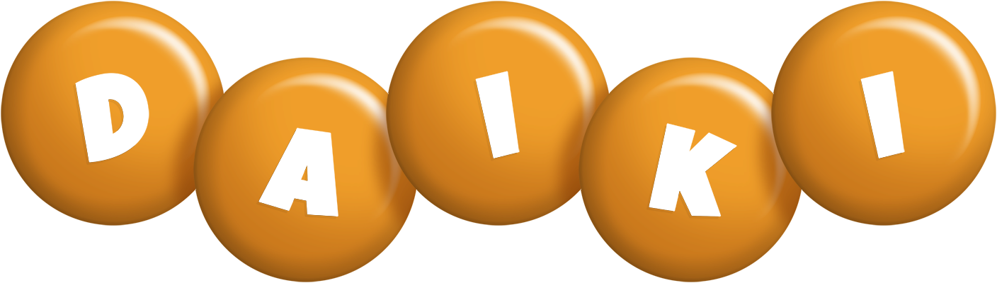 Daiki candy-orange logo