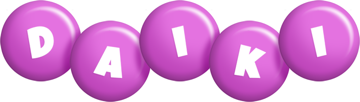 Daiki candy-purple logo