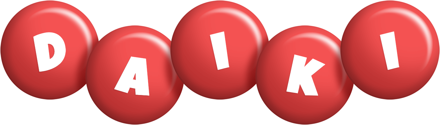 Daiki candy-red logo