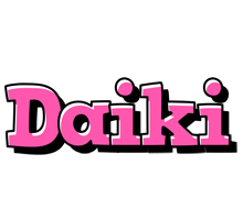 Daiki girlish logo