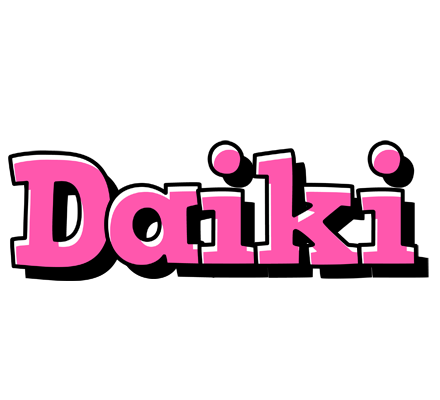 Daiki girlish logo