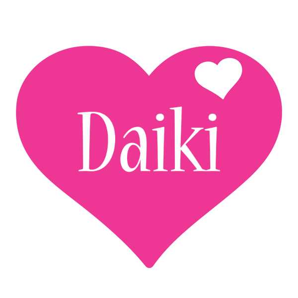 Daiki love-heart logo