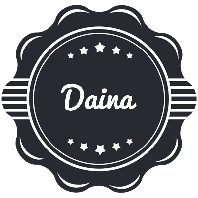 Daina badge logo