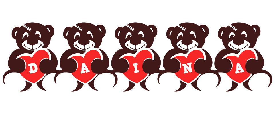Daina bear logo