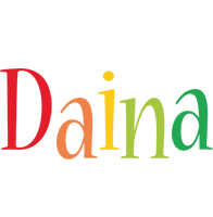 Daina birthday logo