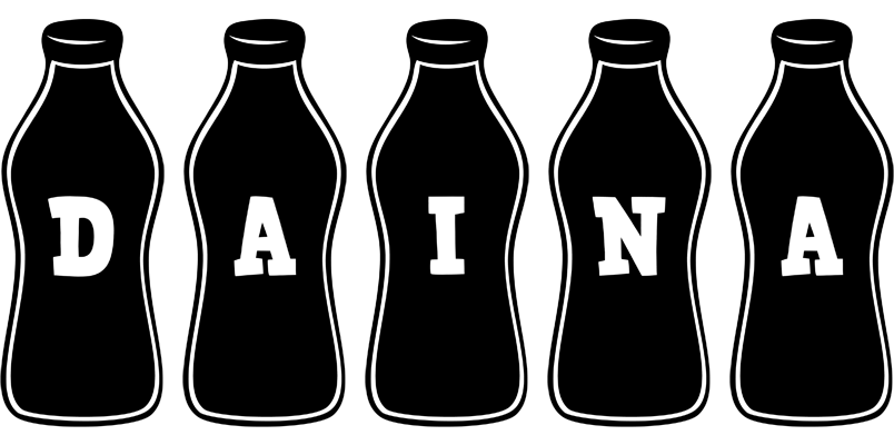 Daina bottle logo