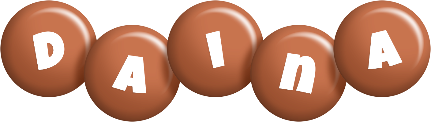 Daina candy-brown logo