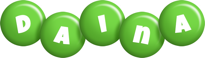 Daina candy-green logo