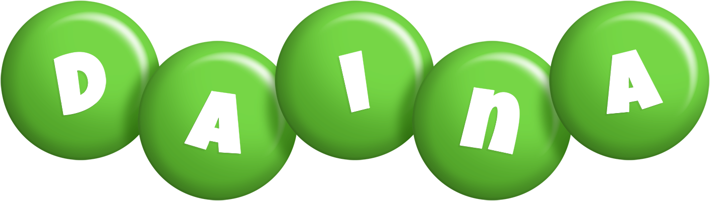 Daina candy-green logo