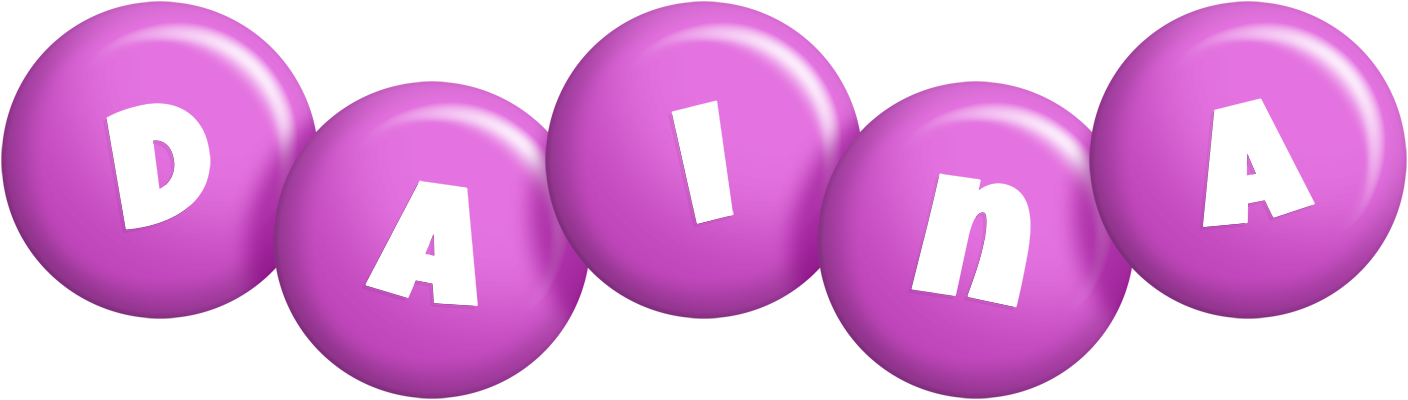 Daina candy-purple logo