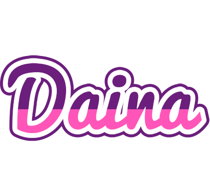 Daina cheerful logo