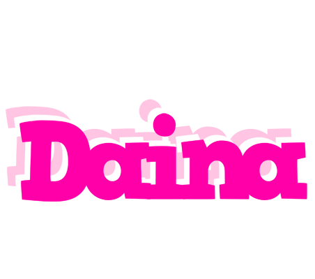 Daina dancing logo