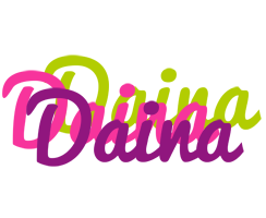 Daina flowers logo