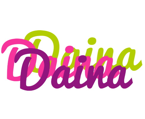 Daina flowers logo