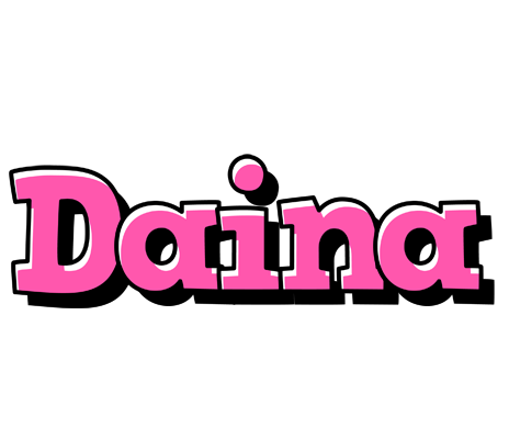 Daina girlish logo