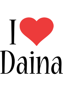 Daina i-love logo
