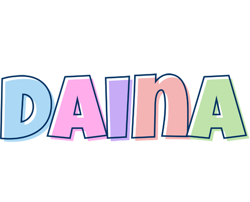 Daina pastel logo