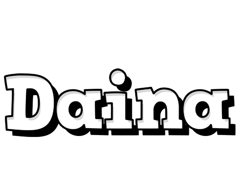 Daina snowing logo