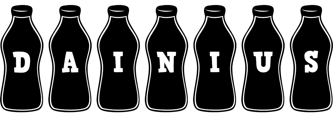 Dainius bottle logo