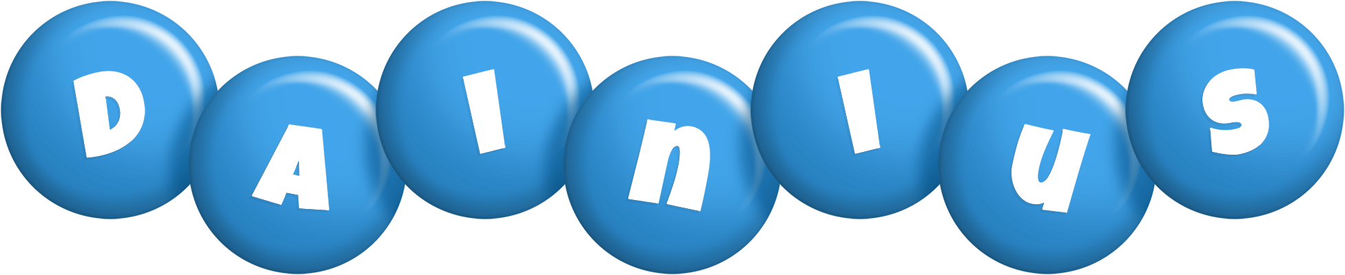 Dainius candy-blue logo