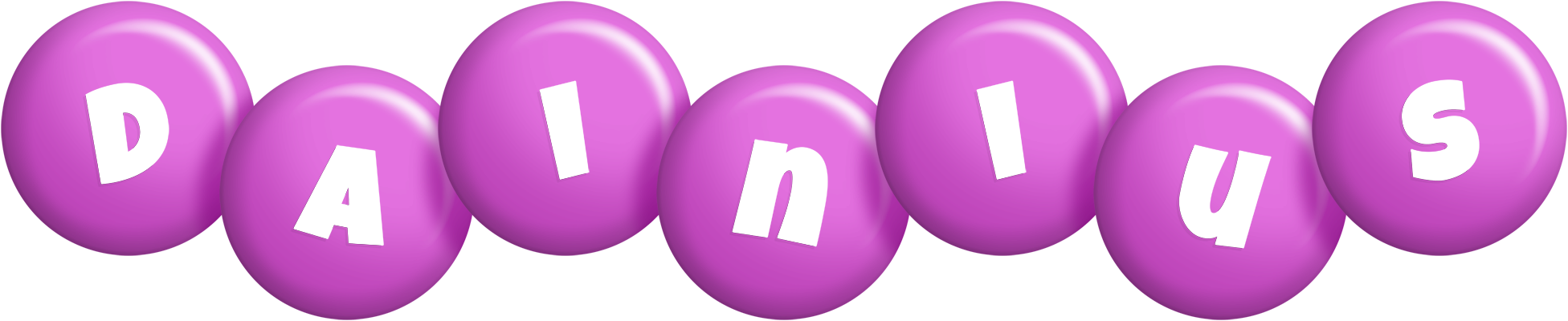 Dainius candy-purple logo