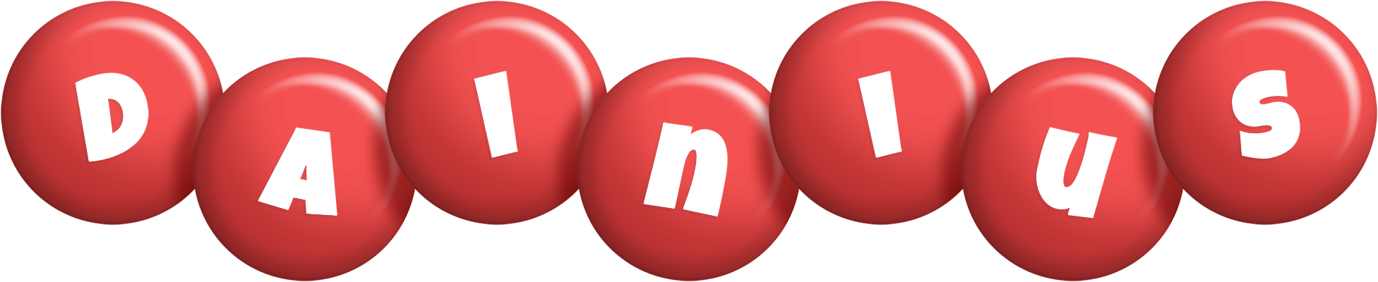 Dainius candy-red logo