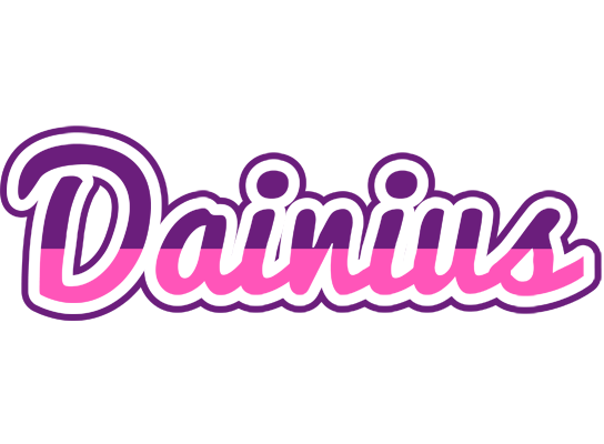 Dainius cheerful logo