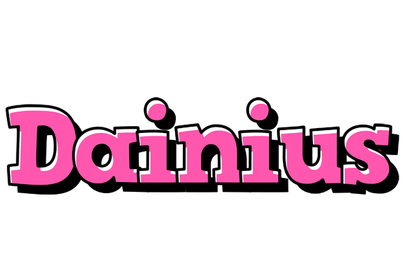 Dainius girlish logo
