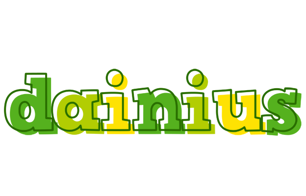 Dainius juice logo