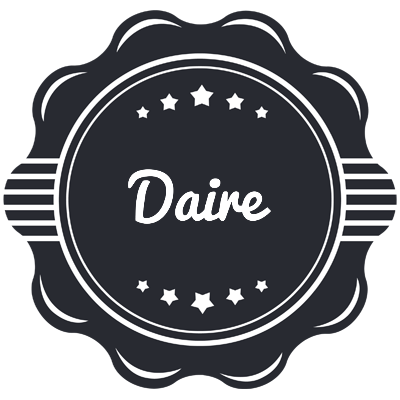 Daire badge logo