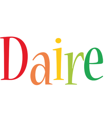 Daire birthday logo
