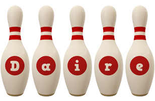 Daire bowling-pin logo