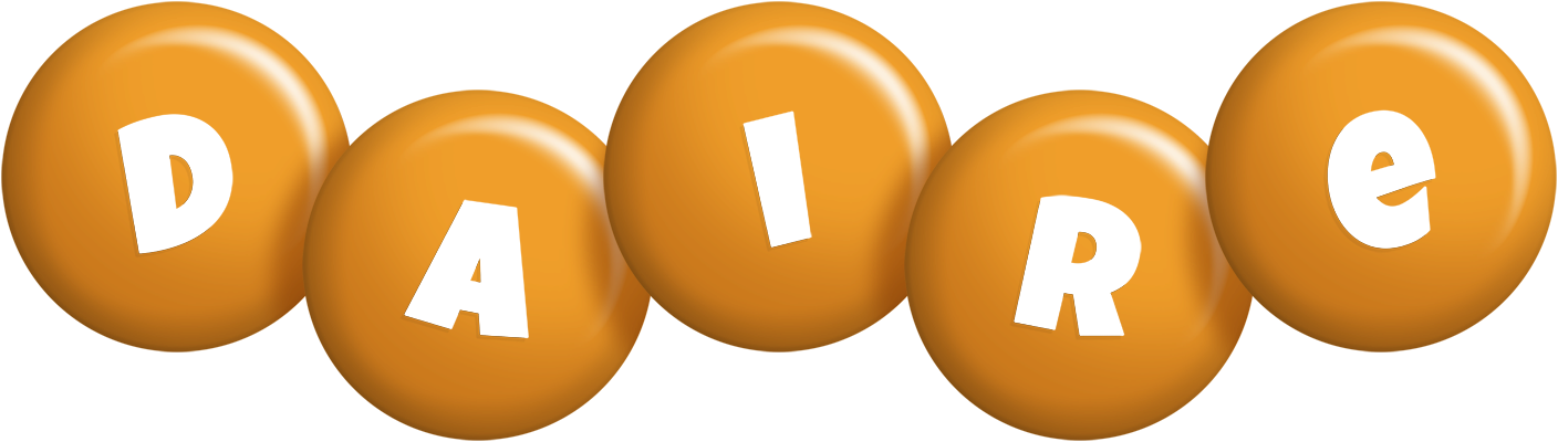 Daire candy-orange logo