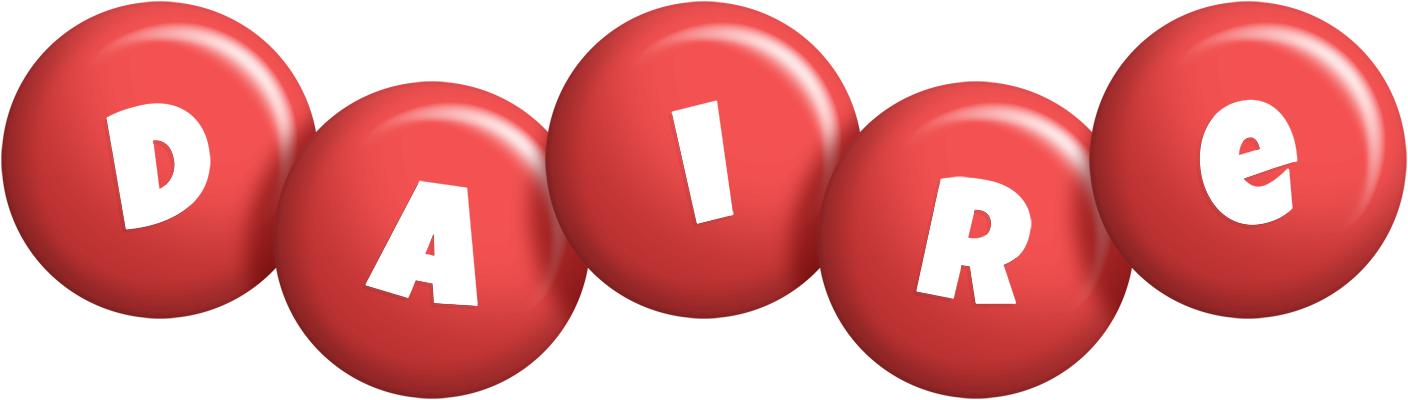 Daire candy-red logo