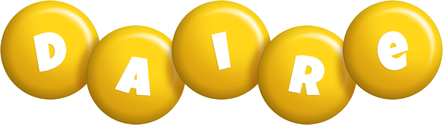 Daire candy-yellow logo