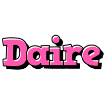 Daire girlish logo