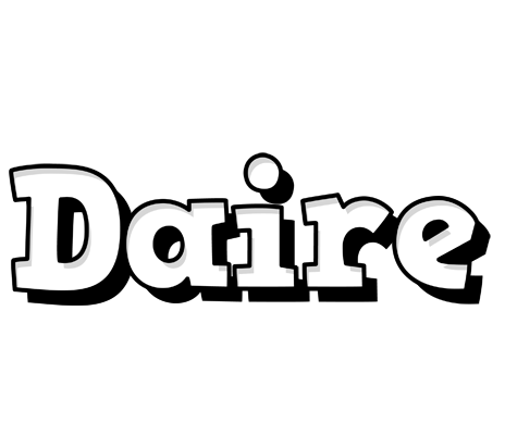 Daire snowing logo
