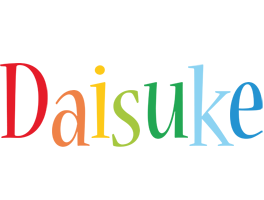 Daisuke birthday logo