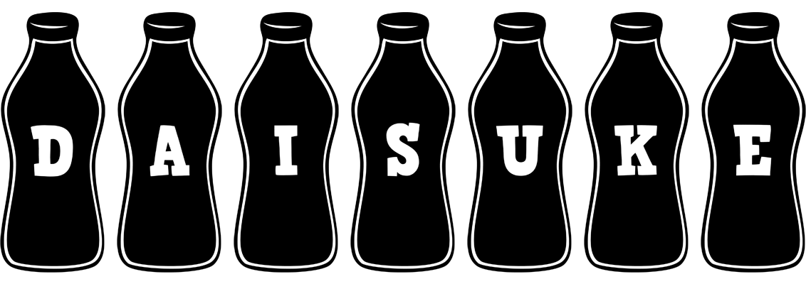 Daisuke bottle logo